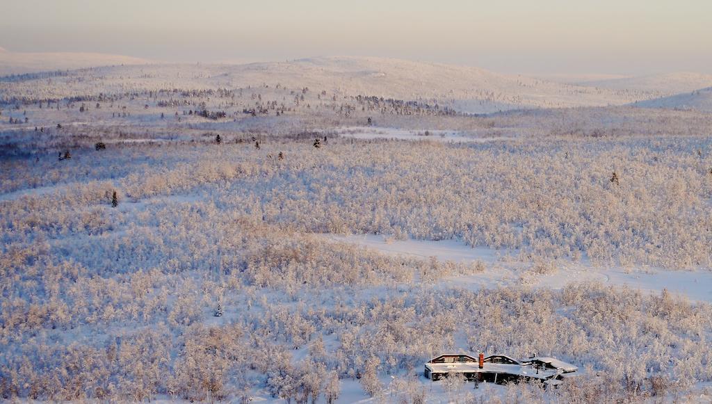 Mattarahkka Northern Light Lodge Kiruna Bagian luar foto