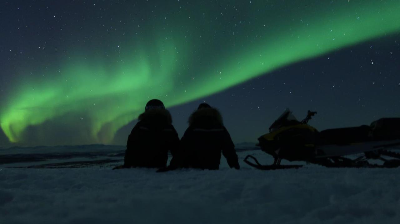 Mattarahkka Northern Light Lodge Kiruna Bagian luar foto