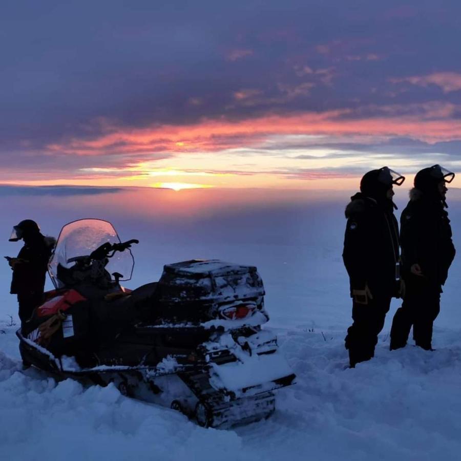 Mattarahkka Northern Light Lodge Kiruna Bagian luar foto