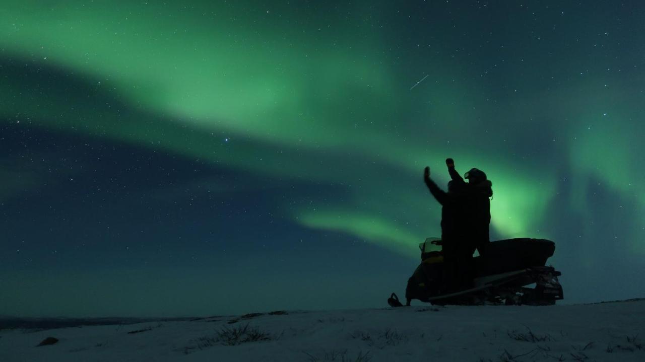 Mattarahkka Northern Light Lodge Kiruna Bagian luar foto