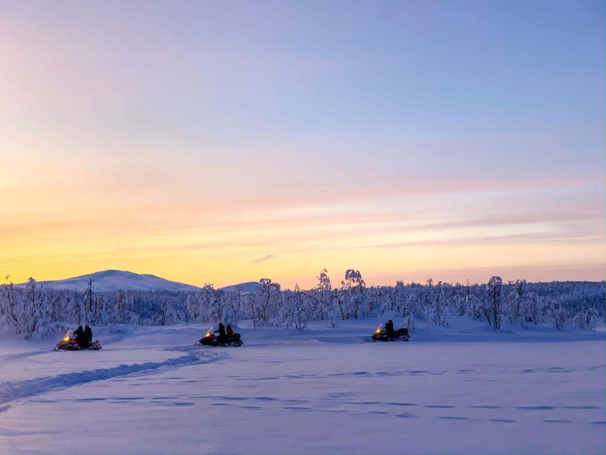 Mattarahkka Northern Light Lodge Kiruna Bagian luar foto